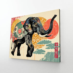 Black Wall Art Elephant | MusaArtGallery™