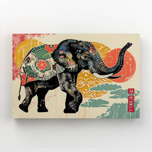 Black Wall Art Elephant | MusaArtGallery™
