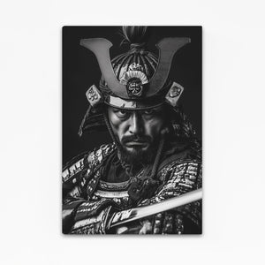 Black Warrior Samurai Art