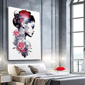 Black White and Red Art | MusaArtGallery™