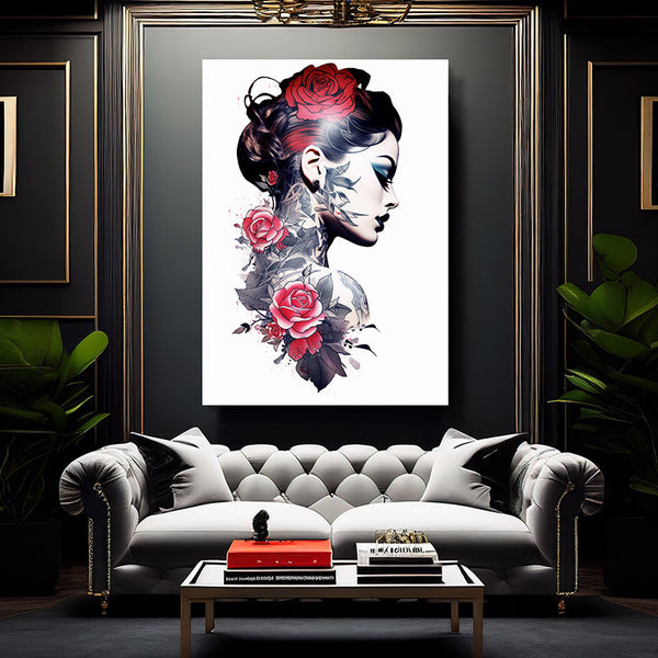 Black White and Red Art | MusaArtGallery™