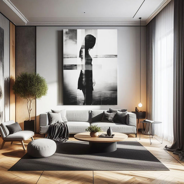 Black White Photography Print