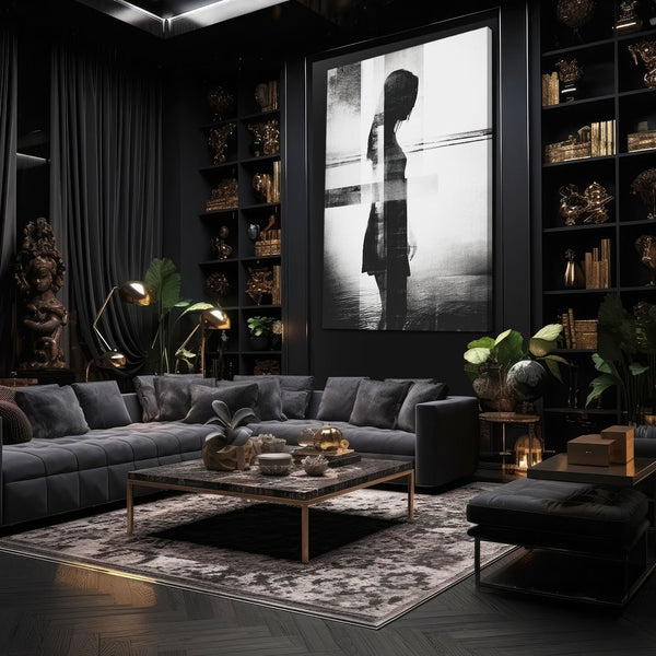 Black White Photography Print