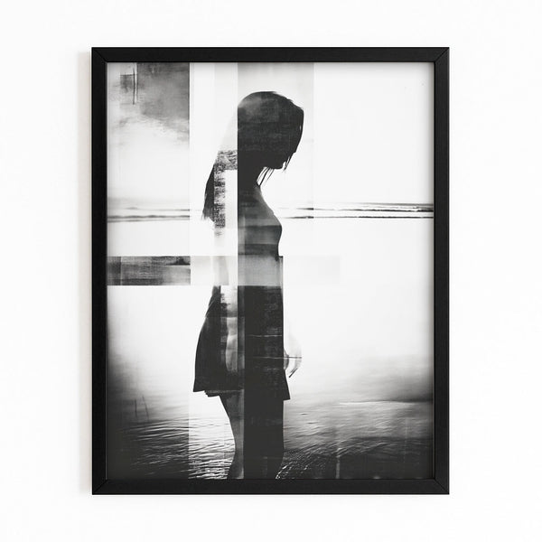Black White Photography Print
