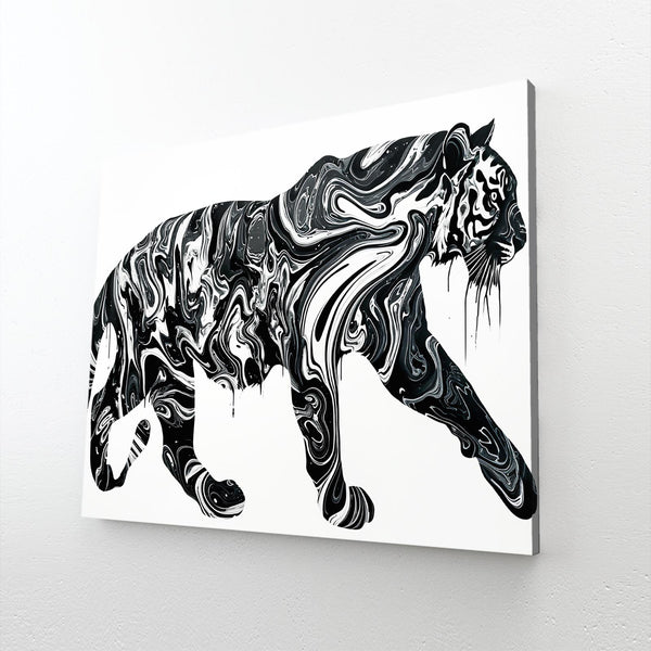 Black White Tiger Art | MusaArtGallery™