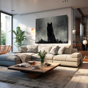 Black Wolf Art   | MusaArtGallery™