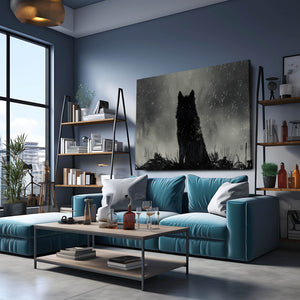 Black Wolf Art   | MusaArtGallery™