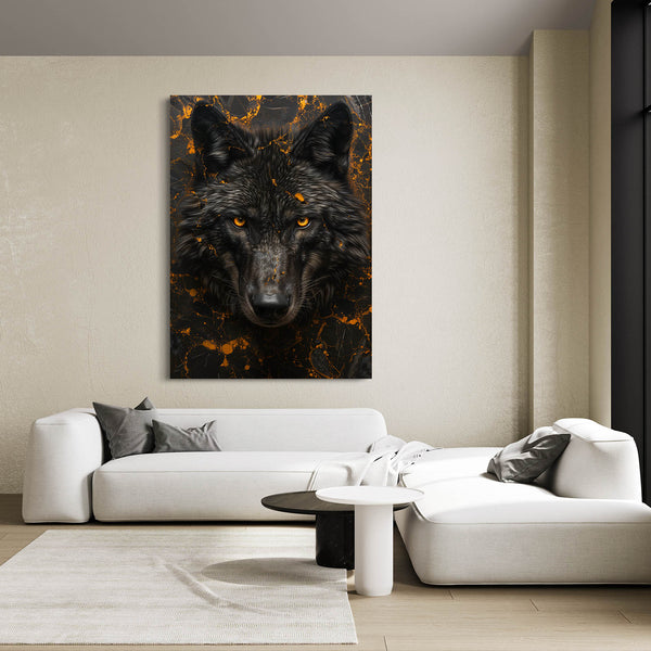 Black Wolf Fan Art  | MusaArtGallery™