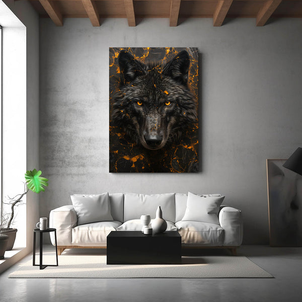 Black Wolf Fan Art  | MusaArtGallery™