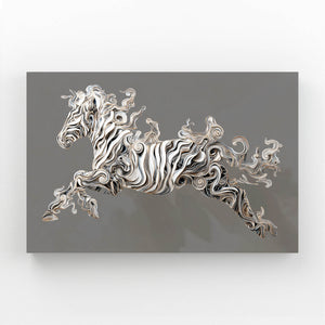 Black Zebra Art