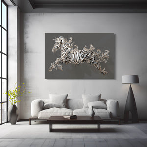 Black Zebra Art