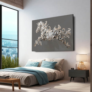 Black Zebra Art
