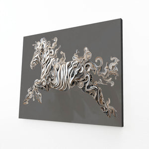Black Zebra Art