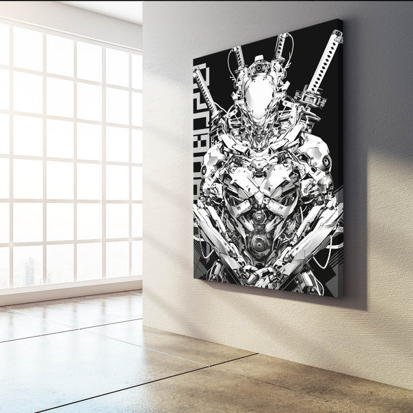 Blade Guardian Cyberpunk Art | MusaArtGallery™