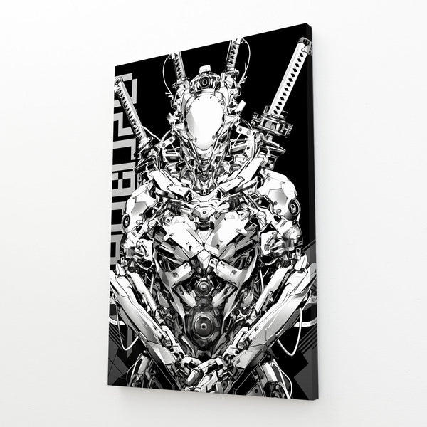 Blade Guardian Cyberpunk Art | MusaArtGallery™