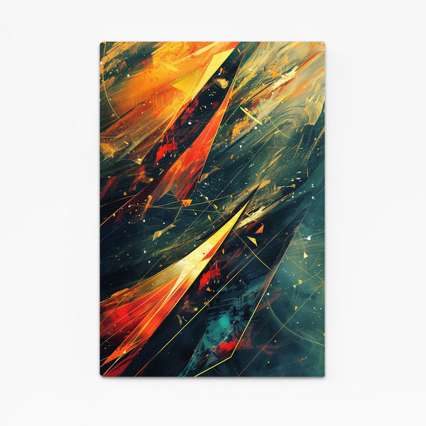 Blazing Sky Abstract Art | MusaArtGallery™