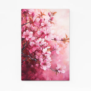 Blossom Beauty Pink Abstract Art | MusaArtGallery™