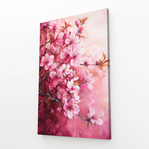 Blossom Beauty Pink Abstract Art | MusaArtGallery™