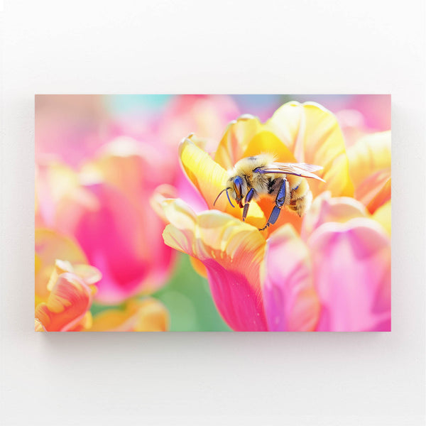 Blossom Dance Bee Art | MusaArtGallery™