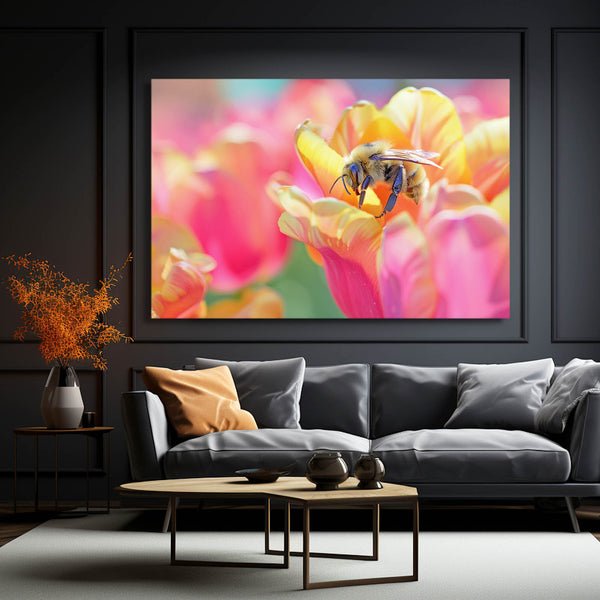 Blossom Dance Bee Art | MusaArtGallery™