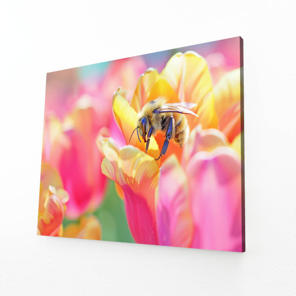 Blossom Dance Bee Art | MusaArtGallery™