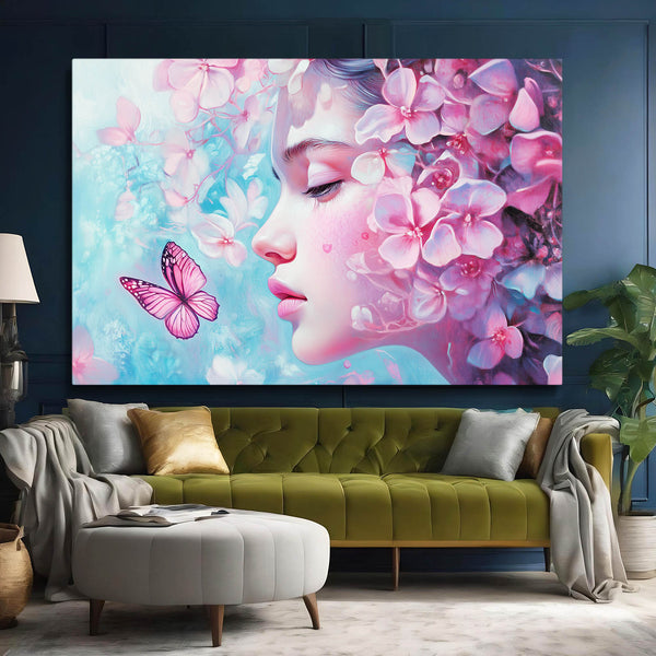 Blossom Dream Pink Abstract Art | MusaArtGallery™