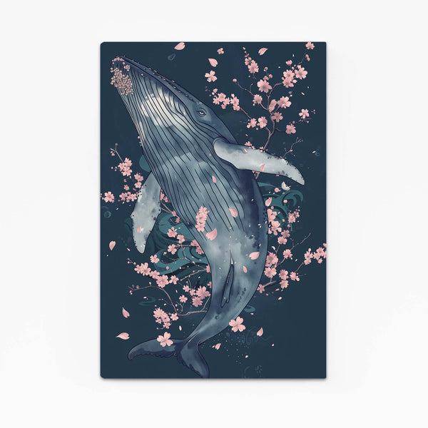 Blossom Dream Whale Art | MusaArtGallery™