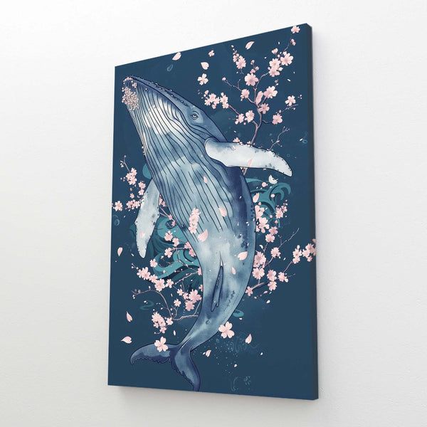 Blossom Dream Whale Art | MusaArtGallery™