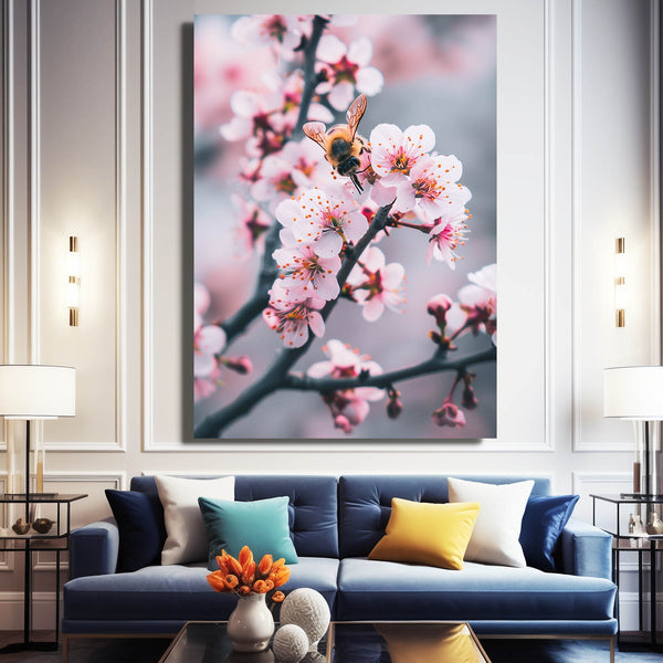 Blossom Harmony Bee Art | MusaArtGallery™