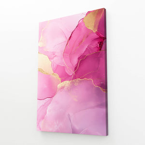 Blossom Veil Pink Abstract Art | MusaArtGallery™