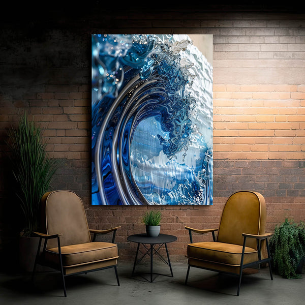 Blue 3D Wall Art | MusaArtGallery™