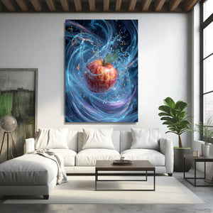 Blue Apple Wall Art