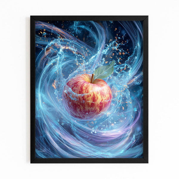Blue Apple Wall Art