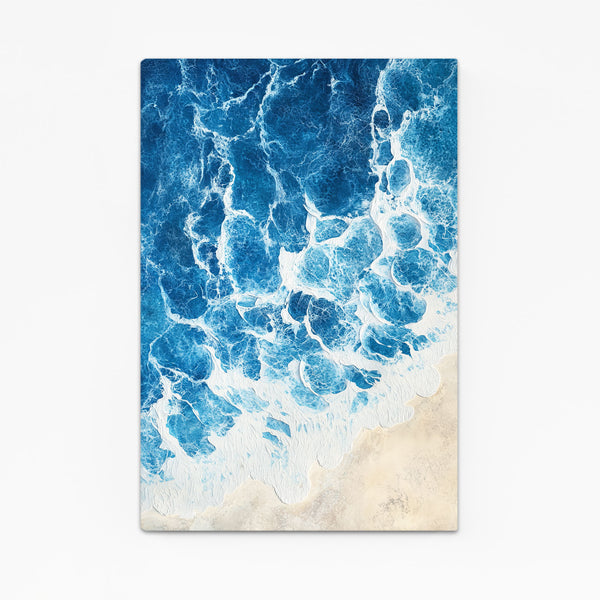 Blue Beach Coastal Wall Art