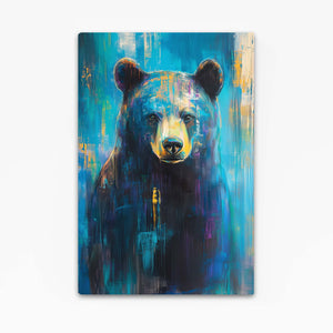 Blue Bear Wall Art