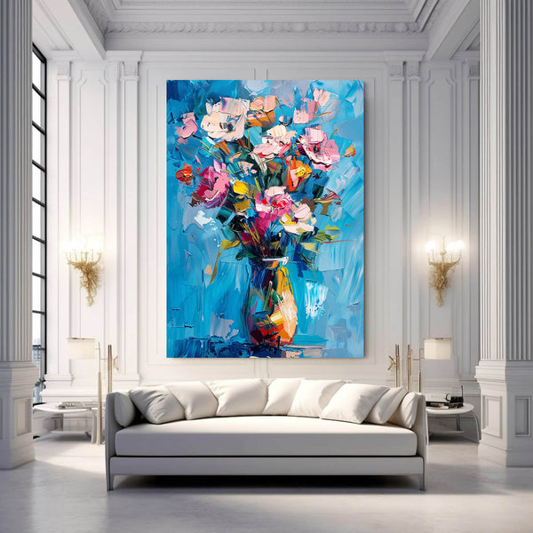 Blue Boho Wall Art | MusaArtGallery™