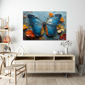 Blue Butterfly Wall Arts | MusaArtGallery™