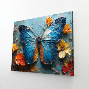 Blue Butterfly Wall Arts | MusaArtGallery™