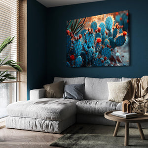 Blue Cactus Art Design | MusaArtGallery™