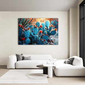 Blue Cactus Art Design | MusaArtGallery™