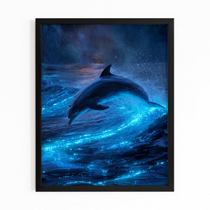 Blue Dolphin Art