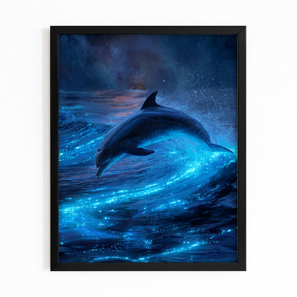 Blue Dolphin Art