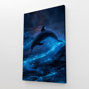 Blue Dolphin Art