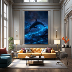 Blue Dolphin Art