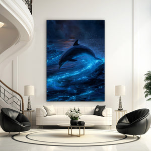 Blue Dolphin Art