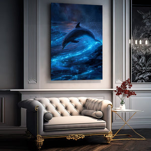 Blue Dolphin Art