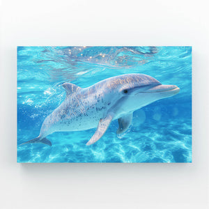 Blue Dolphin Wall Decor