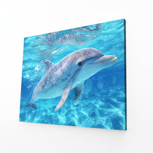 Blue Dolphin Wall Decor