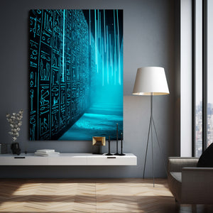 Blue Egyptian Art