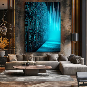 Blue Egyptian Art